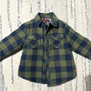 Toddler boys plaid jacket